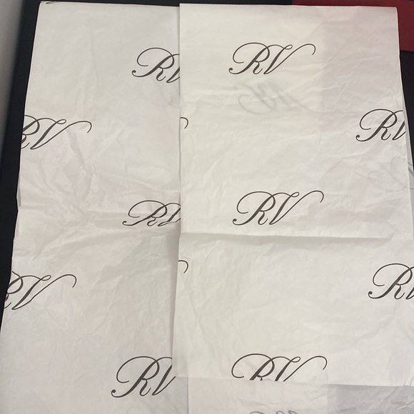 Authentic Roger Vivier Paris Red Shoe Box with Tissue and care card - Picture 7 of 9